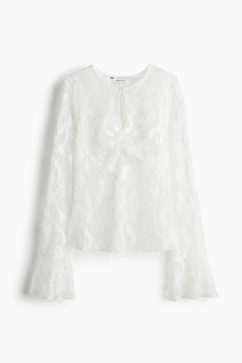 Blouse en dentelle