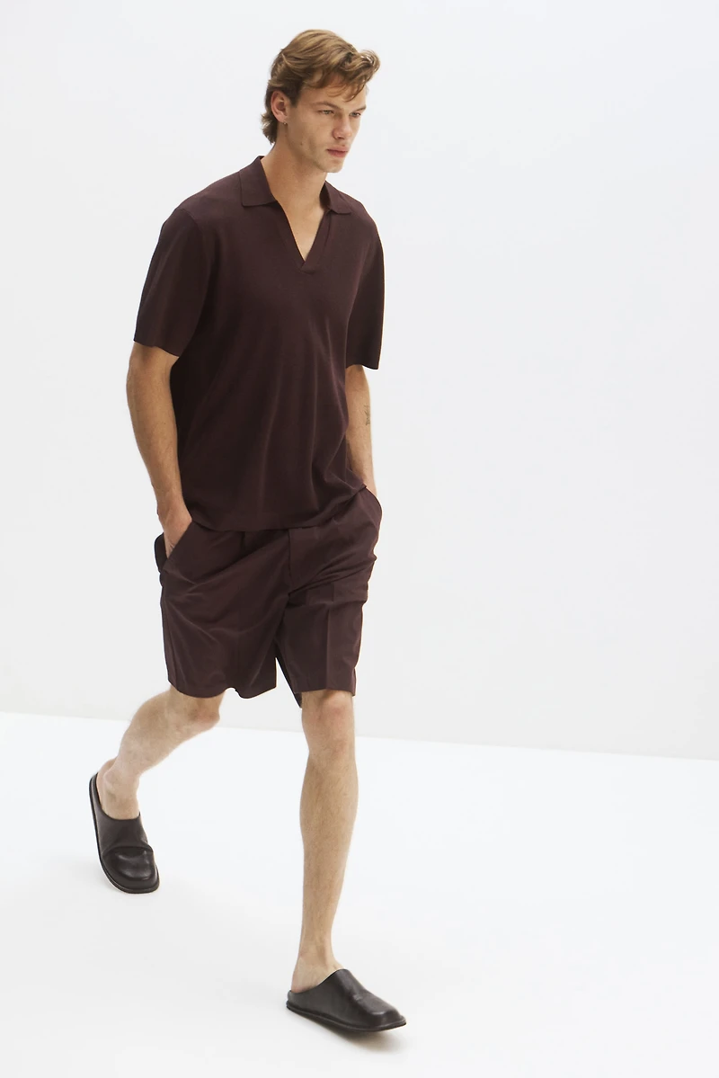 Cooling Regular-Fit Knit Polo Shirt