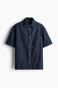 Chemise Coupe Flottante en denim