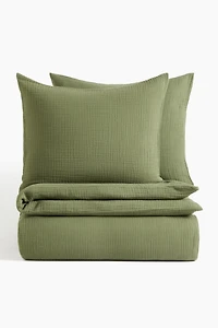 Muslin King/Queen Duvet Cover Set