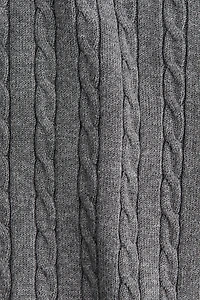 Gilet en tricot torsadé