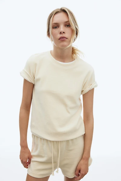 T-shirt en velours
