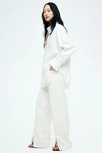 Zip-Front Jeans