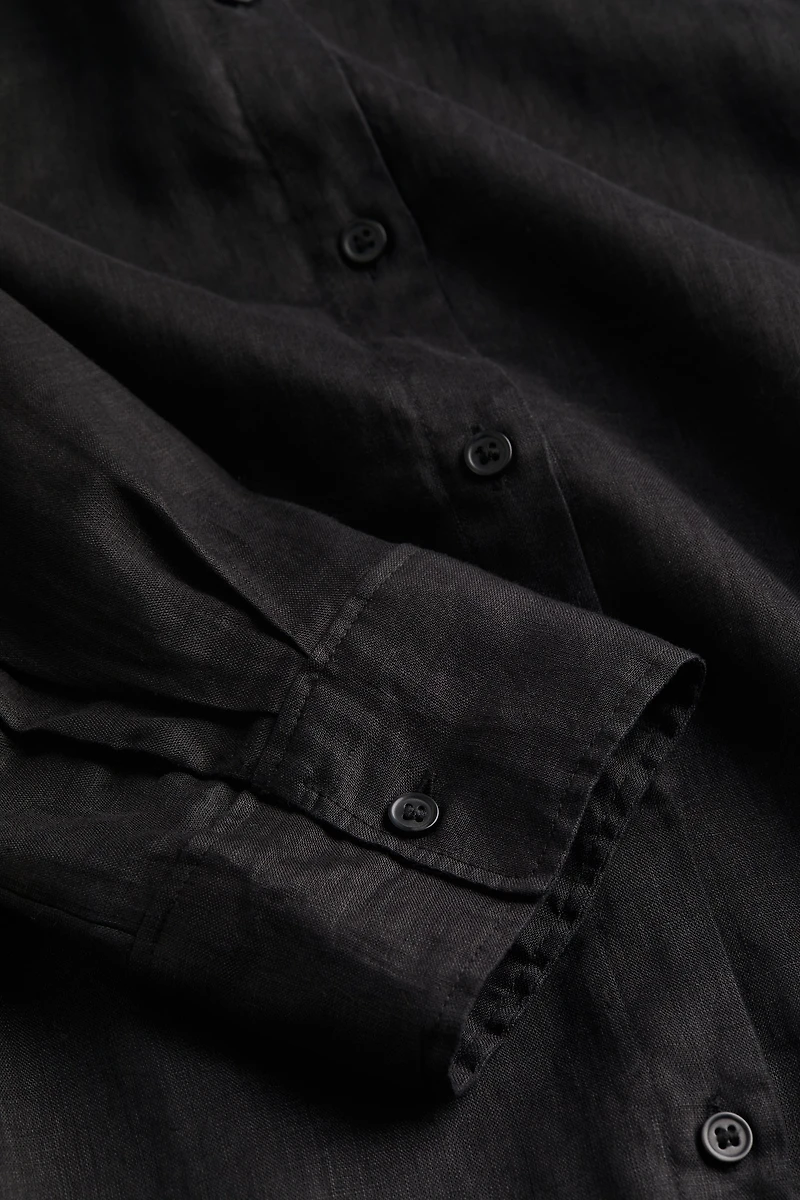 Long Linen Shirt