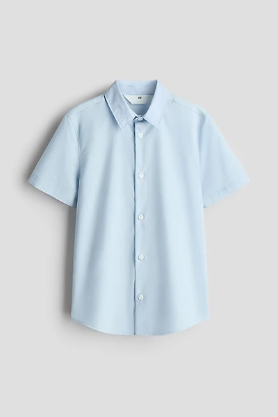 Chemise à repassage facile