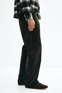 Relaxed-Fit Corduroy Pants
