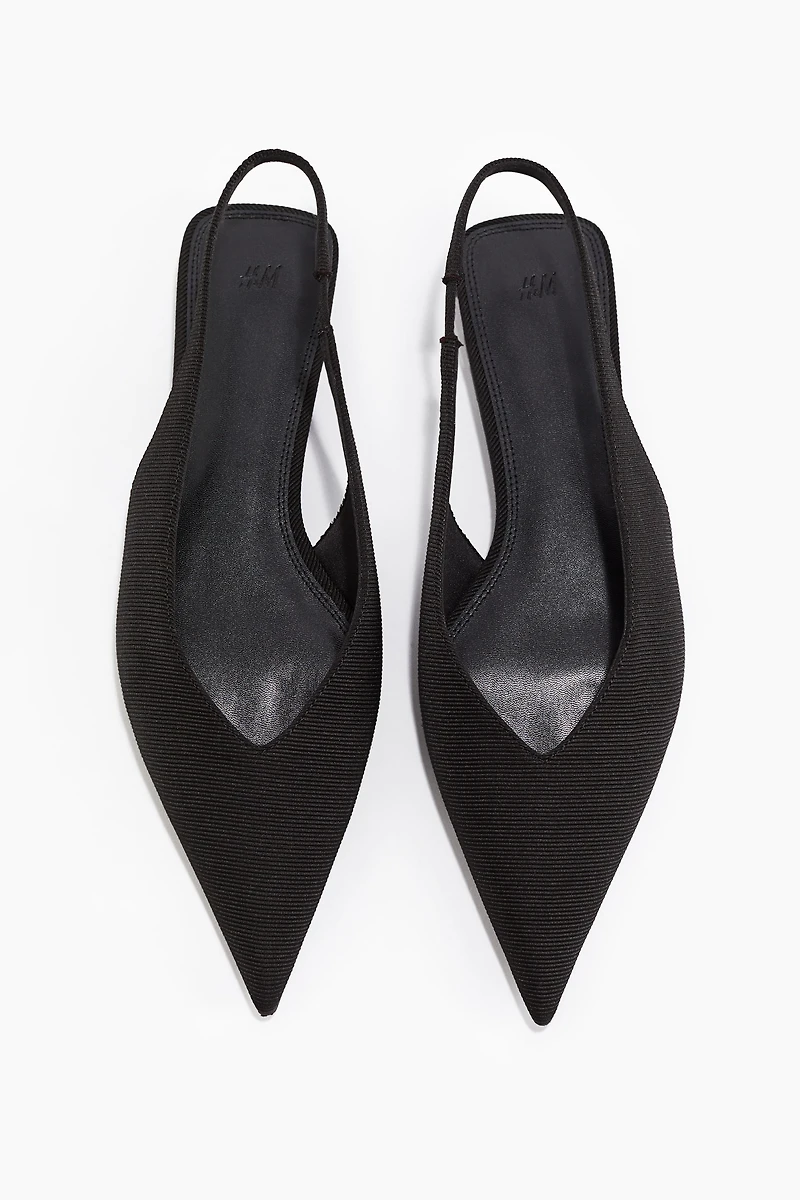 Pointed Slingbacks