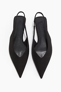 Pointed Slingbacks