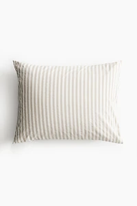 Striped Cotton Pillowcase
