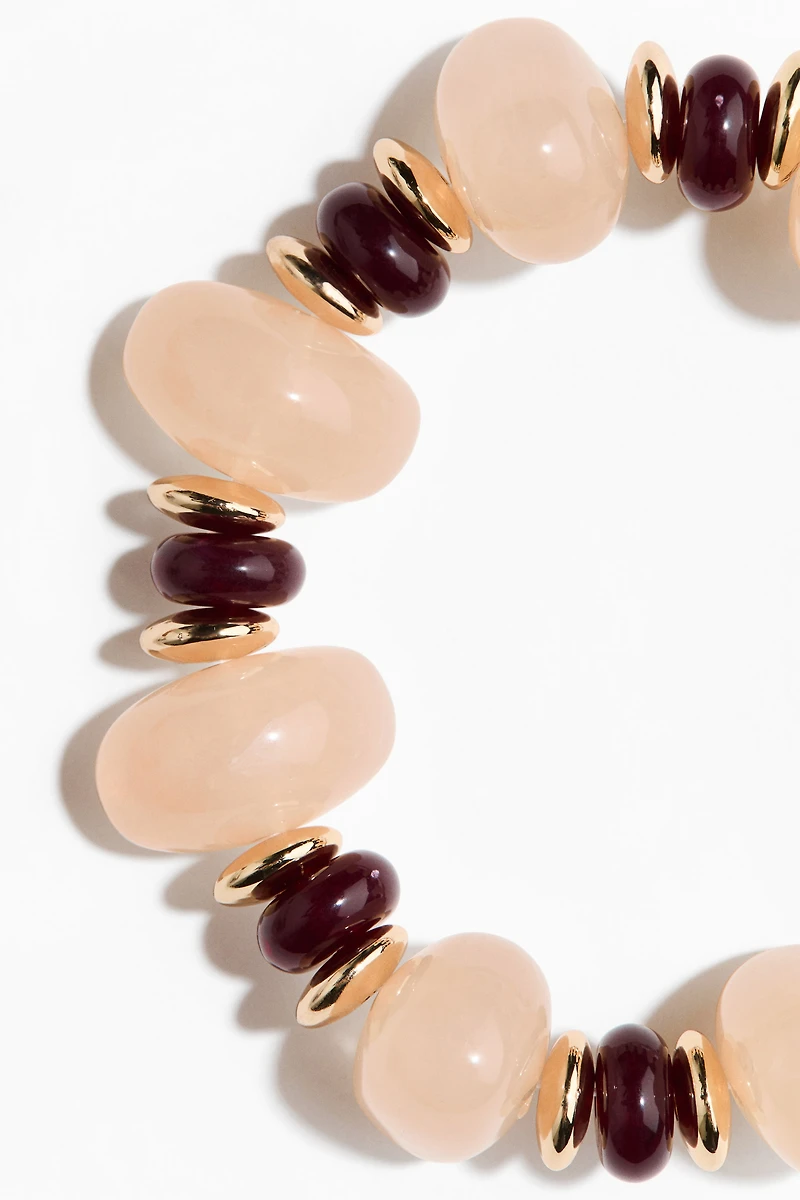 Bracelet avec perles de fantaisie