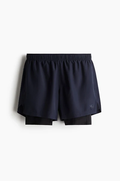 Shorts de sport DryMove🅪 superposés