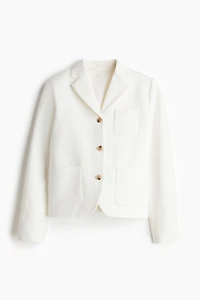 Blazer à fermeture droite