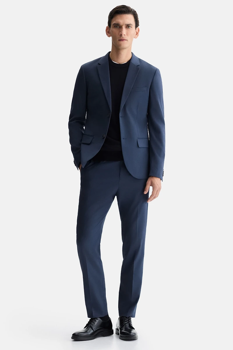 Skinny-Fit Single-Breasted Jacket