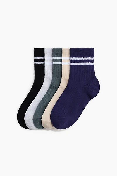 5-Pack Sports Socks with DryMove™