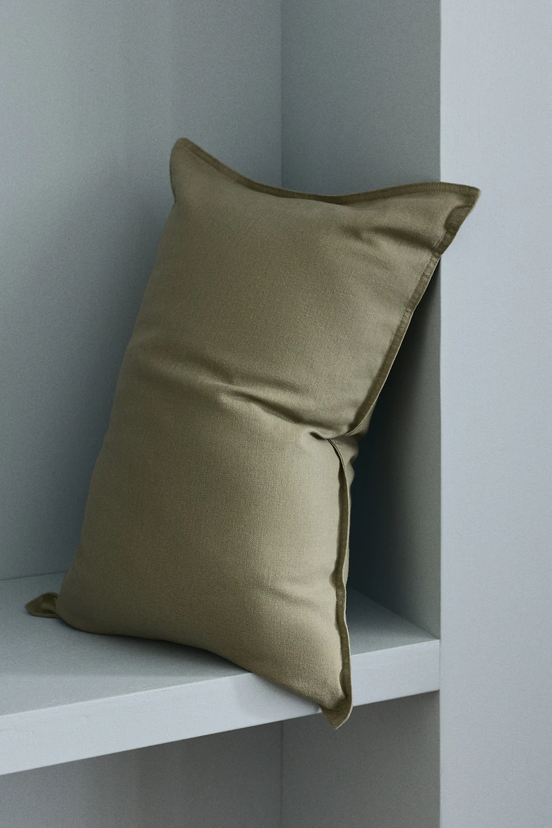 Linen-blend Cushion Cover