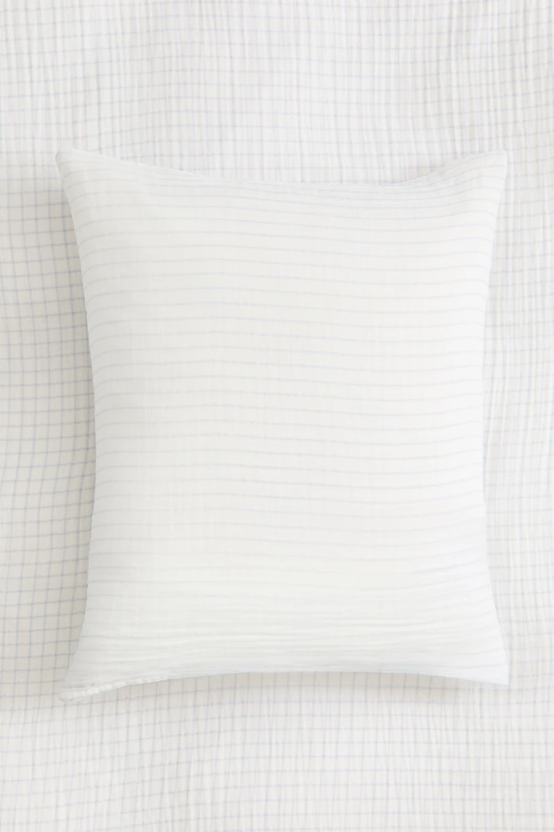 Ensemble de couette lit simple en mousseline