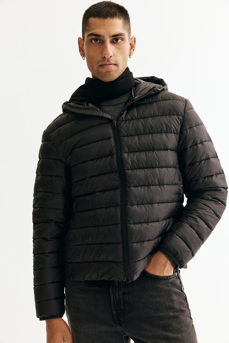 Slim-Fit Lightweight Puffer Jacket