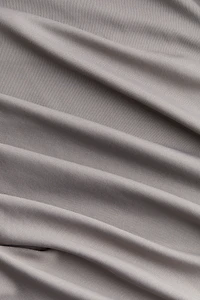 Draped One-shoulder Dress