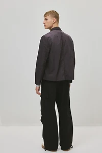 Regular-Fit Nylon Overshirt