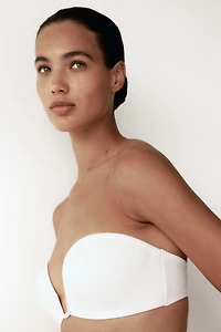 Soft-cup Push-up Balconette Bra