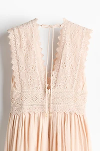 Lace-Bodice Dress