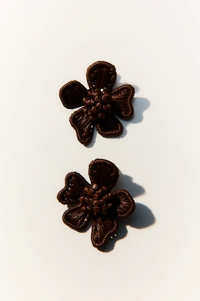Flower-Shaped Earrings