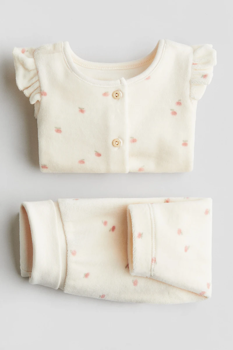 Ensemble 2 pièces en velours