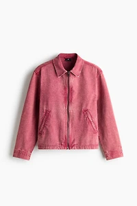 Cotton Jacket with Collar