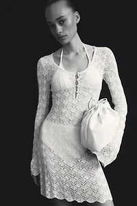 Minirobe d’aspect crochet