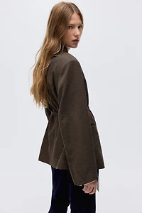 Veston avec ceinture