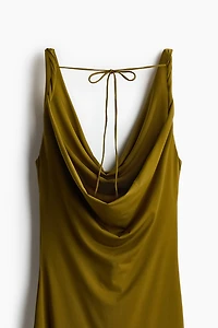 Draped Jersey Dress