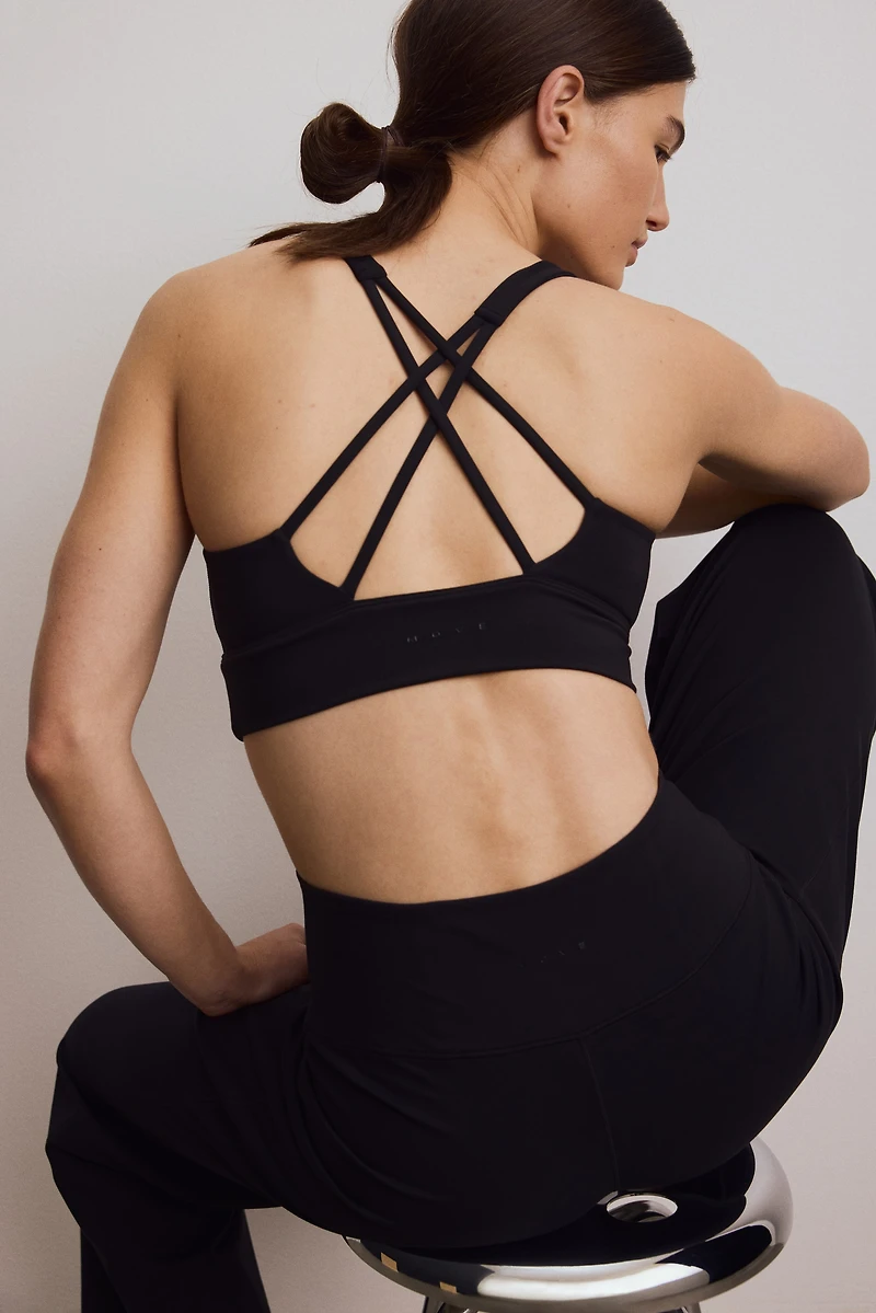 Wide sports leggings with SoftMove™