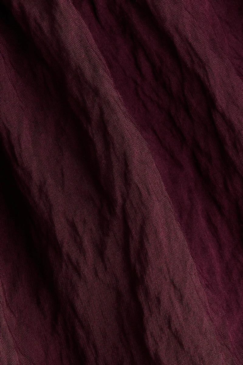 Jupe trapèze en crêpe