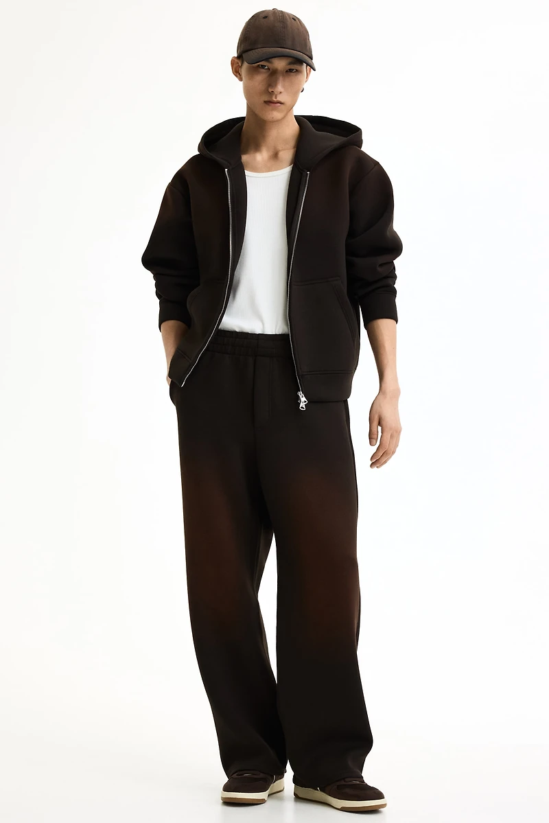 Pantalon jogging décontracté en scuba