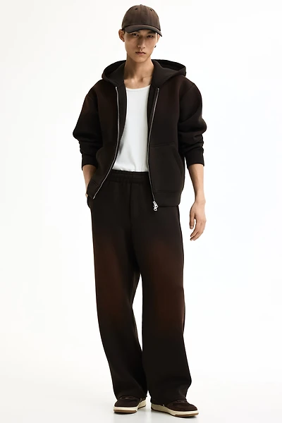 Pantalon jogging décontracté en scuba