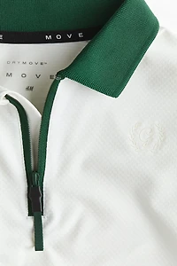 Polo de sport classique à col fermeture éclair