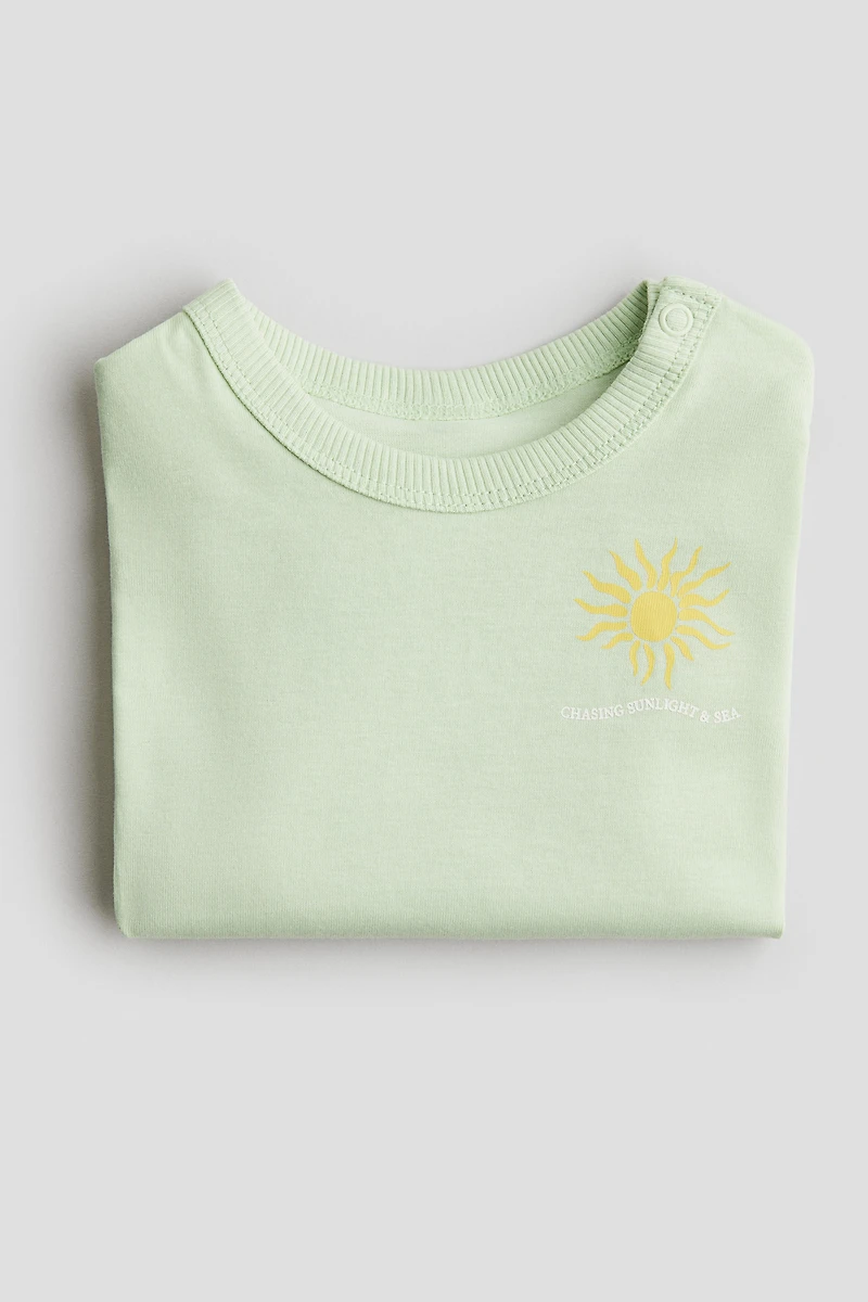 Printed Cotton T-Shirt