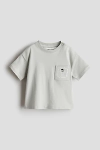 Embroidered-Detail Cotton T-Shirt