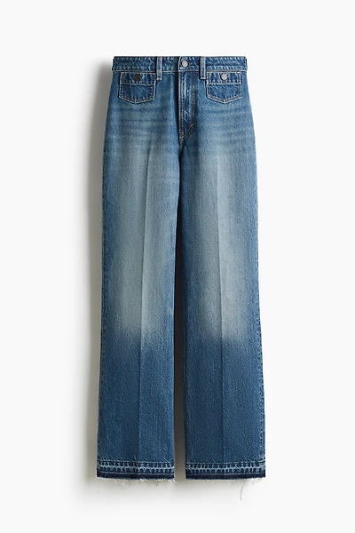 High Flared Jeans