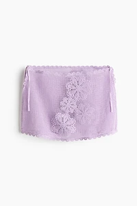 Crochet-Look Beach Skirt