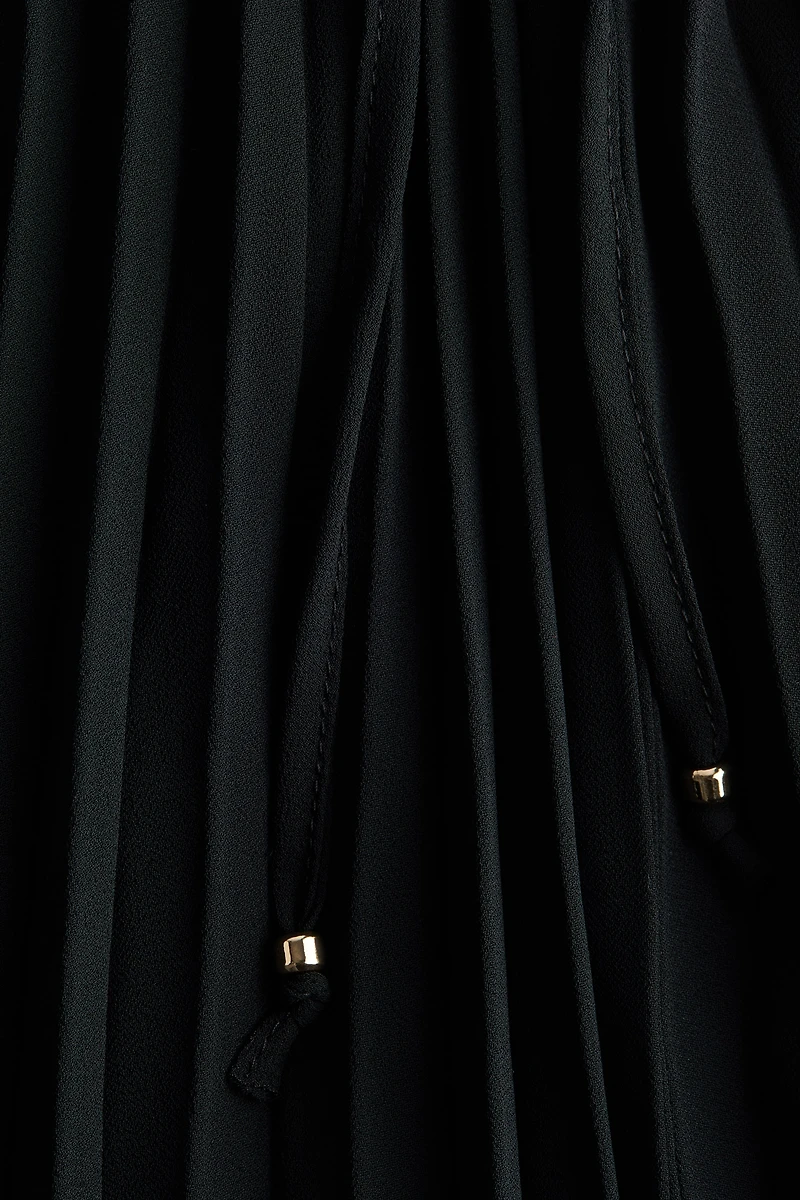 Pleated Chiffon Skirt