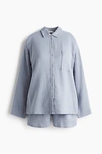 MAMA Before & After Muslin Pajamas