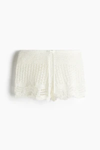 Short de plage façon crochet