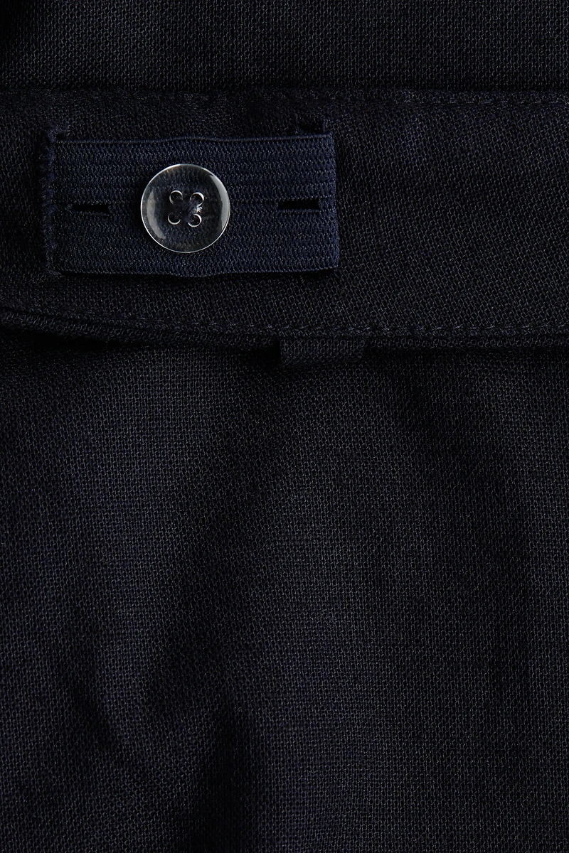 Linen-Blend Suit