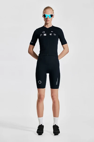 Mid-Length Cycling Bib Shorts with DryMove™
