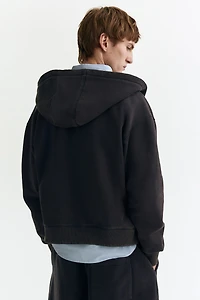Loose-Fit Hooded Jacket