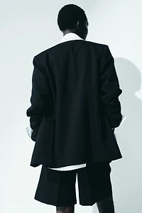 Short chic en lin mélangé