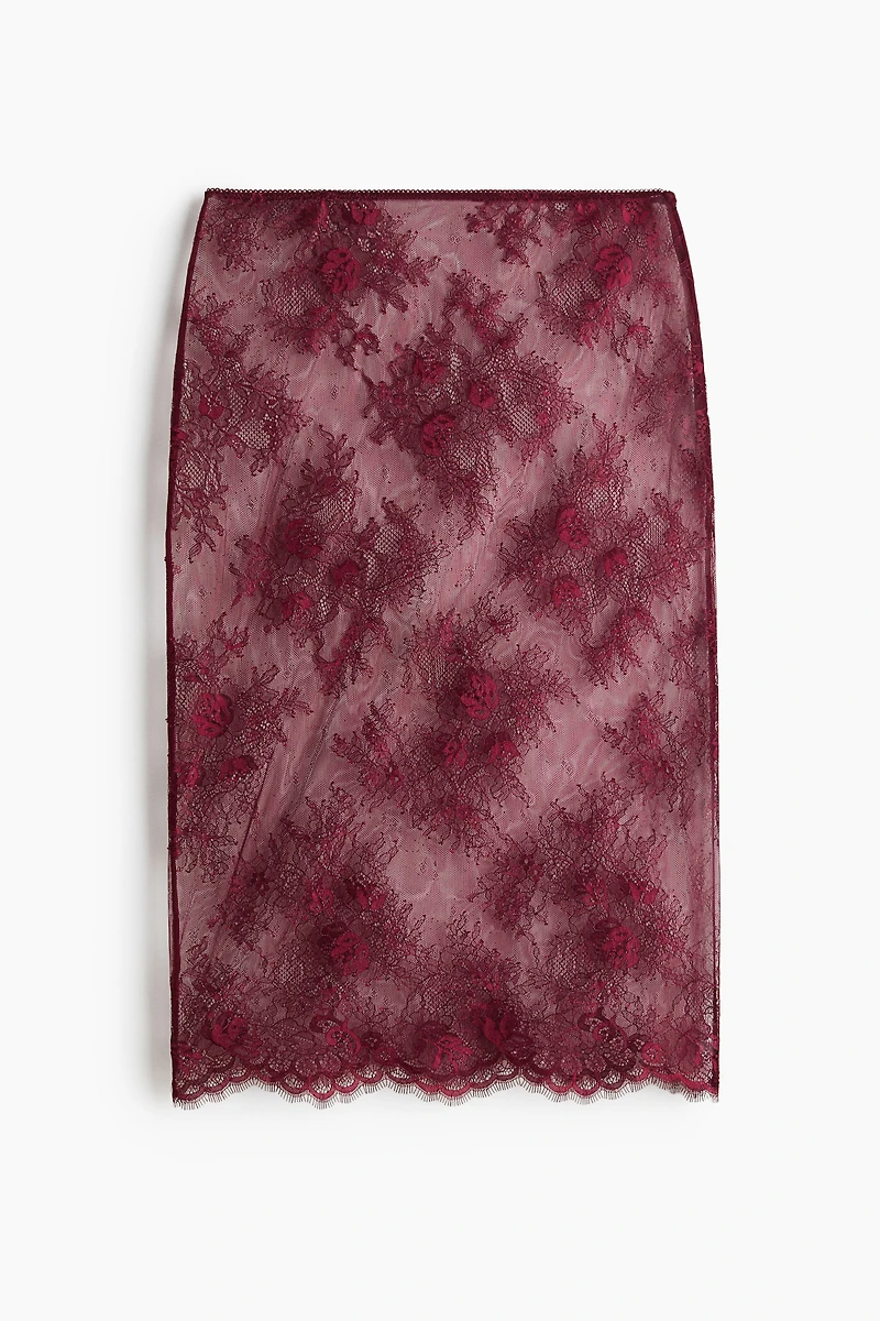 Lace Midi Skirt
