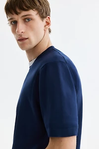 Slim-Fit Knit T-Shirt