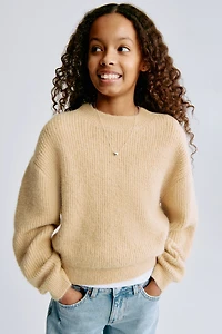 Rib-Knit Sweater